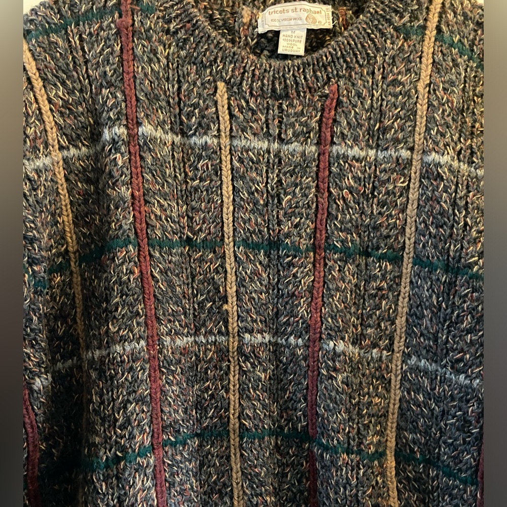 Vintage Tricots St. Raphael Wool Sweater
